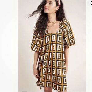 ANTHROPOLOGIE COREY LYNN CALTER Meriwether Dress Size S
